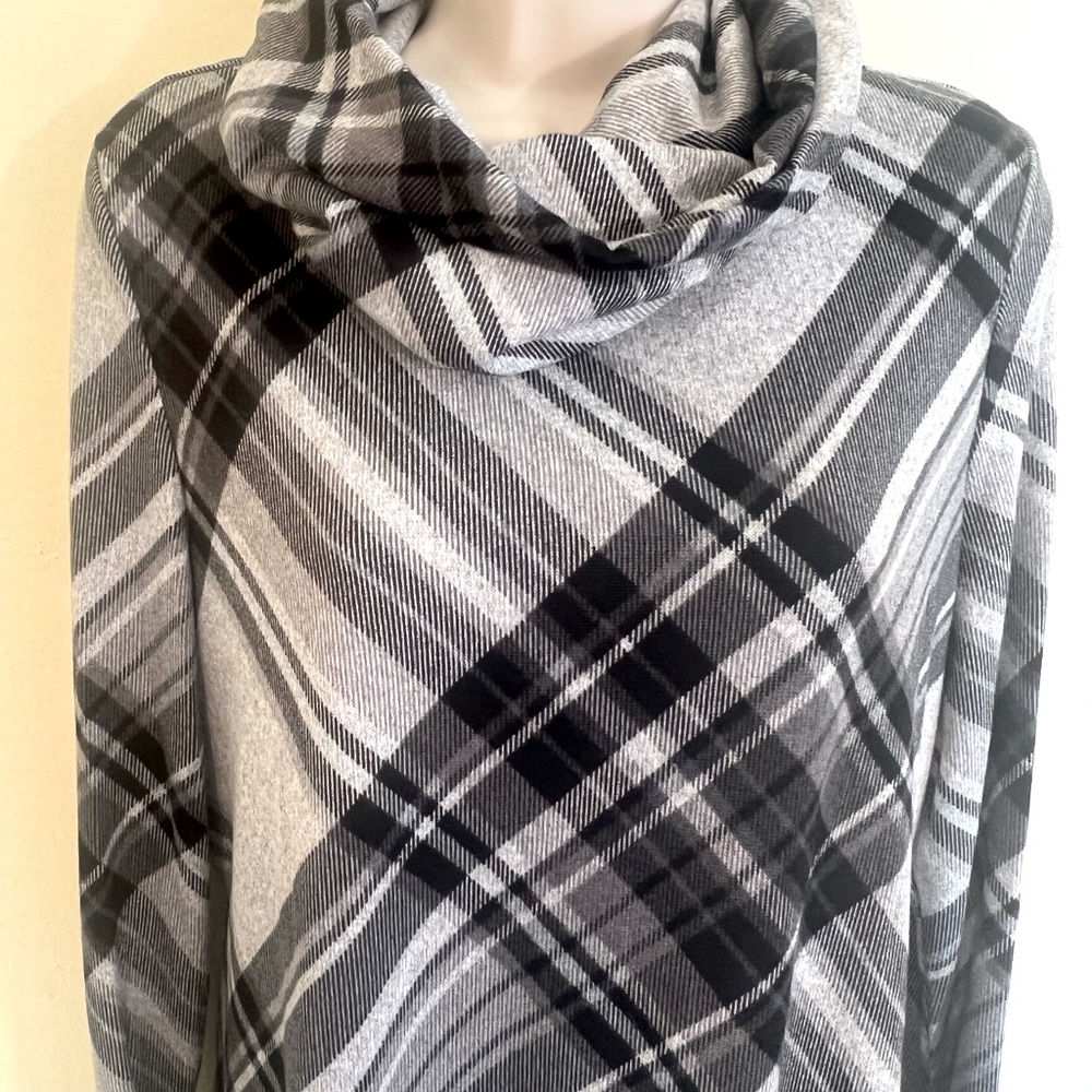 NWT JCP R&K Plaid Dress size L